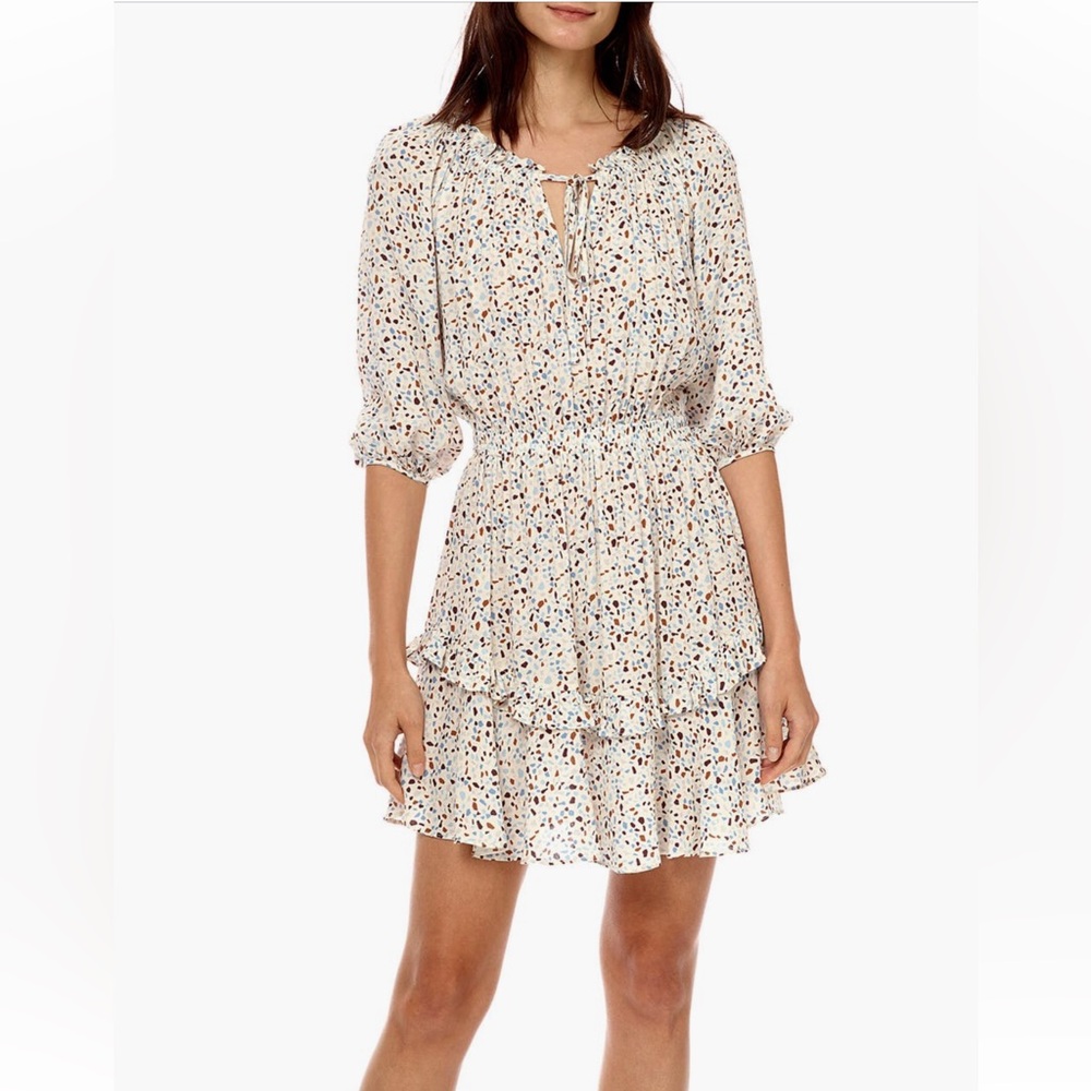 Stellah three quarter sleeve mini dress